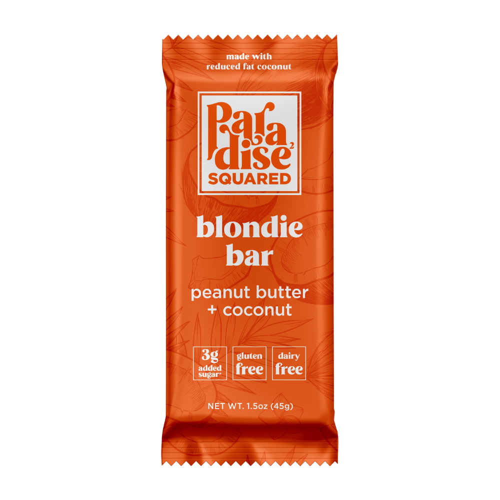 blondie bar peanut butter coconut image